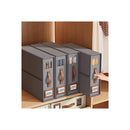 Bed Sheet Organiser Set Of 4 With Handle And Window For Covers