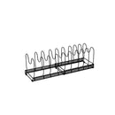 Expandable Pot And Pan Organizer Rack For Cabinet