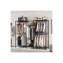 Heavy Duty Clothing Garment Rack Organiser With Hanging Rods