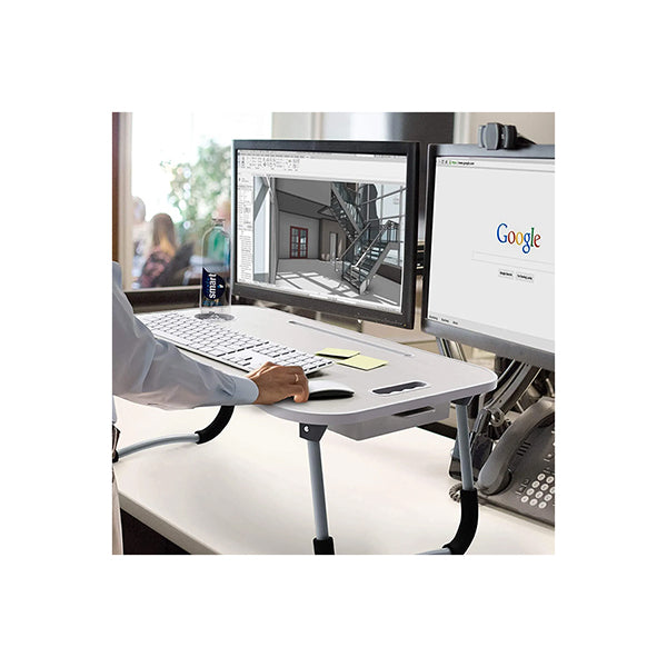 Laptop Bed Desk With Storage And Foldable Legs – Simply Wholesale