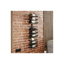 Metal Wall Mount Wine Rack For 10 Bottles