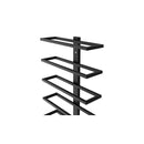 Metal Wall Mount Wine Rack For 10 Bottles