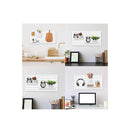Pegboard Wall Organiser Kit With 3 Modular Panels