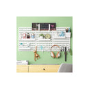 Pegboard Wall Organiser Kit With 3 Modular Panels