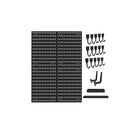 Wall Organiser Kit With 4 Modular Pegboards