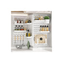 Wall Organiser Kit With 6 Modular Pegboards