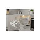 Pull Out Dish Rack Cabinet With Slide Out Drawer