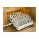 Pull Out Dish Rack Cabinet With Slide Out Drawer