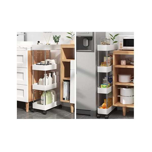 Slim Storage Cart Organiser Trolley With Wheels – Simply Wholesale