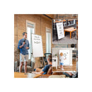 Whiteboard Easel Portable Magnetic Dry Erase Board