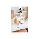 6 Layer Large Jewelry Box For Women With Drawers And Mirror