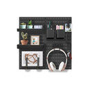 Pegboard Combination Kit With 4 Pegboards Modular Hanging For Wall
