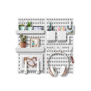 Pegboard Combination Kit With 4 Pegboards Modular Hanging For Wall