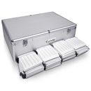 CD Case DVD Cases Storage Box 1000 Discs Aluminium Case DVD Folders