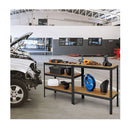 5 Tier Storage Shelves With Freestanding Shelving Unit For Garage