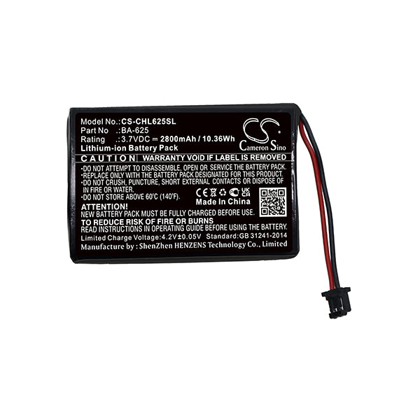 Cameron Sino Cs Chl625Sl 2800Mah Replacement Battery For Cateye