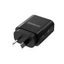 Simplecom Cu221 Dual Usb C Fast Wall Charger Pd 20W For Phone Tablet