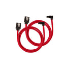 Corsair Premium Sleeved Sata 6Gbps 60Cm 90 Connector Cable
