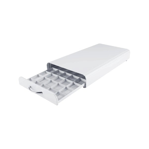 White Hold 50 Capsules Coffee Pod Capsules Bracket Storage Organizer