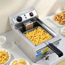 3000W Electric Deep Fryer 10L Stainless Steel Fryer with Basket & Lid