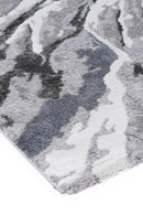 Opal Bloom Grey Plush Rug