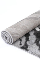 Opal Bloom Grey Plush Rug