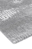 Pearl Bloom Grey Plush Rug