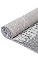 Pearl Bloom Grey Plush Rug