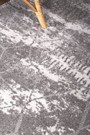 Pearl Bloom Grey Plush Rug