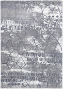 Pine Bloom Grey Plush Rug
