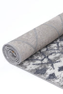 Pine Bloom Grey Plush Rug