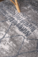 Pine Bloom Grey Plush Rug