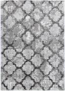 Rosewood Bloom Grey Plush Rug