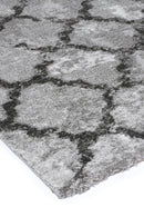 Rosewood Bloom Grey Plush Rug