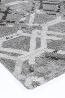 Saffron Bloom Grey Plush Rug