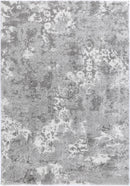 Solstice Bloom Grey Plush Rug