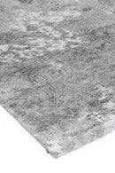 Solstice Bloom Grey Plush Rug