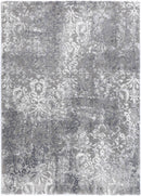 Starlight Bloom Grey Plush Rug