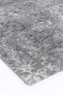 Starlight Bloom Grey Plush Rug