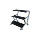 Morgan Elite 3 Tier Rubber Hex Dumbbell Rack