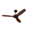 52'' Ceiling Fan DC 3 ABS Blades Remote Control Timer Walnut