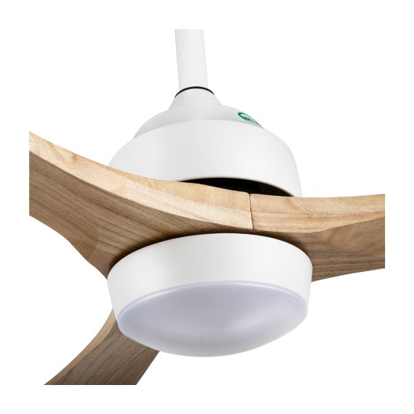 52 Inch Ceiling Fan With Led Light Dc Motor Timer With Remote Control