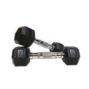 Morgan 110Kg Rubber Hex Dumbbell Pack 1Kg To 10Kg Pairs