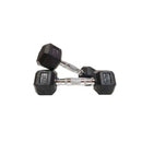 Morgan 110Kg Rubber Hex Dumbbell Pack 1Kg To 10Kg Pairs
