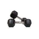 Morgan 110Kg Rubber Hex Dumbbell Pack 1Kg To 10Kg Pairs