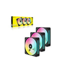 Corsair Icue Link Qx120 Rgb 120Mm Pwm Pc Fans Starter Kit