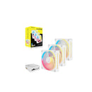 Corsair Icue Link Lx120R Rgb 120Mm Pwm Reverse Fans White