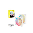 Corsair Icue Link Lx140R Rgb 140Mm Pwm Reverse Fans Dual Pack White