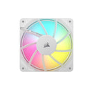 Corsair Rs120 Argb 120Mm Pwm Case Fan Single Pack  White 2100 Rpm