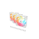 Corsair Rs120R Argb 120Mm Pwm Reverse Fans Triple Pack White